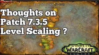 Level Scaling in World of Warcraft