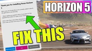 FIX Forza Horizon 5 Update Your Graphics Driver Error (Nvidia)