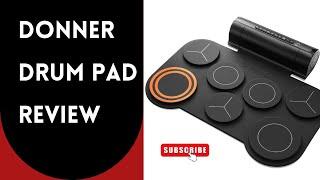  DONNER DRUM PAD  - DED-20 - Review & Sound Demo 