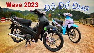 Lê Lĩnh Vlog | Độ Để Đua _Wave Đen Nhám 2023 Chưa Biển Độ Siêu Khủng