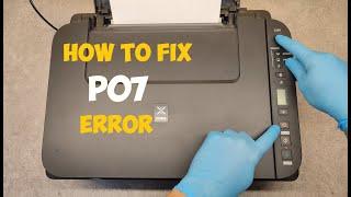 HOW TO FIX P07 ERROR ON CANON PIXMA G2010, G2410, G2411, G3010, G3012, G3410, G3411, G3420, G3415