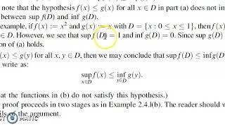 Mathematical Analysis Class 22C: Some properties of Bounded functions