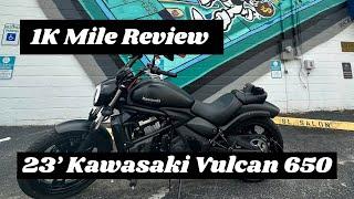 Kawasaki Vulcan 650 1000 Mile Review