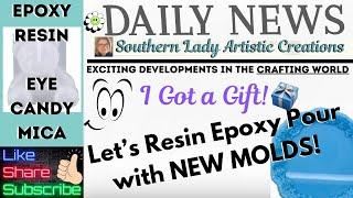 Amazon Surprise Package!  Let's Resin Epoxy Pour Live Edge Mold Bird Turtle & Gifts Received 