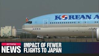 Japan's provincial tour businesses will be affected by reduction in flights from South Korea...