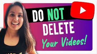 Why We Don't Delete Our Old Embarrassing Youtube Videos & You Shouldn't Either!