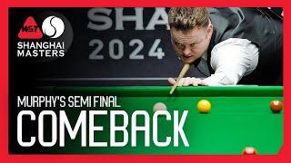 SHAUN MURPHY's Magical Semi Final Comeback!  | Shanghai Masters 2024