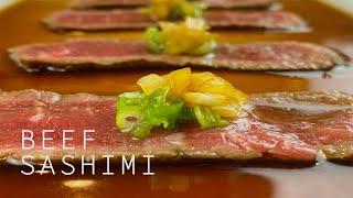 Umami EXPLOSION Beef Sashimi | Tataki