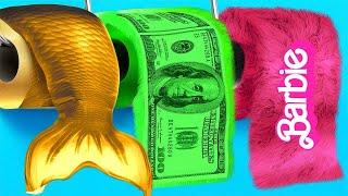 Poor vs Rich Superheroes at College! How to Become a Mermaid at School