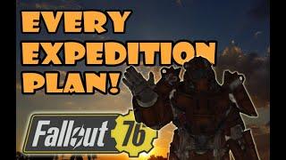 [Fallout 76] Every Expedition Plan! (As of Oct 2024)