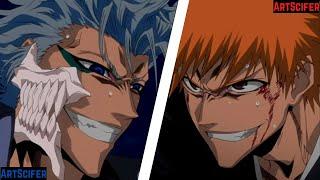 Ichigo vs Grimmjow  (FULL HD) Legendado PT-BR | Primeira Luta | Grimmjow Massacra Ichigo | Bleach