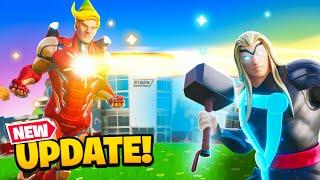 BEST FORTNITE UPDATE (New POI/Mythics)