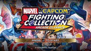 Marvel vs. Capcom Fighting Collection [STEAM]: First Boot & Several Arcade Runs