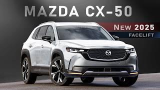 New Mazda CX-50 2025 Facelift - FIRST LOOK at Restyled Exterior & Interior