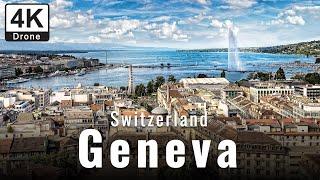 4K drone video and travel vlog on Geneva city of Switzerland  | Travel guide