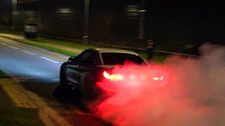 Car BREAKS DOWN Whilst SENDING IT! - Modified Cars Leaving a Car Meet!