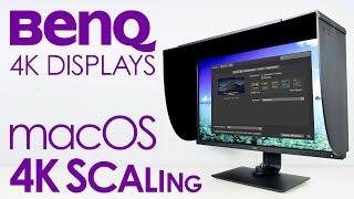 macOS 4K Displays Scaling | Make texts larger and easier to read on 4K Displays.