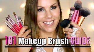 Makeup 101 |  Makeup Brush Guide for Beginners