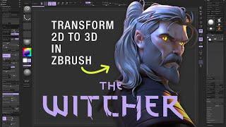 Transform a 2D Concept into a Stylized 3D Character in ZBrush