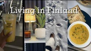 Silent vlog |Finland vlog |shopping |ordinary life in Finland |cleaning Islow living |grocery I