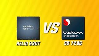 Snapdragon 720G VS Mediatek Helio G90T Full Detail Comparison 