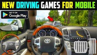 Top 5 car simulator games for android l Best car driving games on android 2024