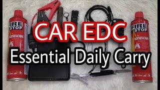 CAR TRAVEL ESSENTIALS | EDC - ESSENTIAL DAILY [car] CARRY | MY MUST HAVE GADGETS & TOOLS