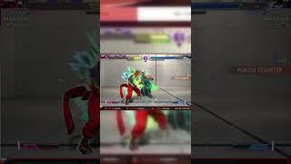 High damage punish combo with level 1 super 【Street Fighter 6】