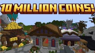 10 Million Coins Challenge!! Minecraft Hypixel Skyblock