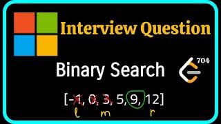 Binary Search - Leetcode 704 with step-by-step Explanation | Python