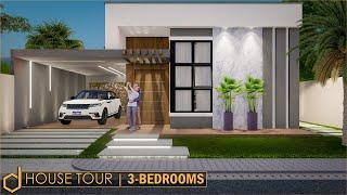 Tour the Most Beautiful 3 Bedroom House Design - Modern and Spacious