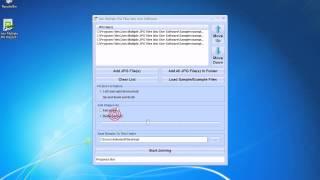 How To Use Join Multiple JPG Files Into One Software
