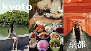 japan vlog  3 day itinerary in kyoto - fushimi inari, trying omakase, amazake hidden gem!