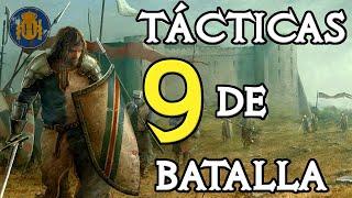 Las 9 ESTRATEGIAS de BATALLA ANTIGUAS más USADAS (Romanas, medievales y otras)