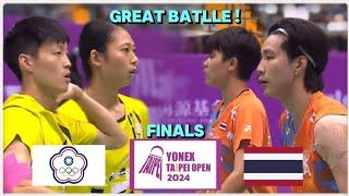 Pakkapon TEERARATSAKUL/Phataimas MUENWONG vs YANG Po-Hsuan/HU Ling Fang | Taipei Open 2024 Badminton