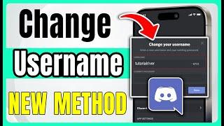 How to Change Discord Username 2025 (Android & iOS)