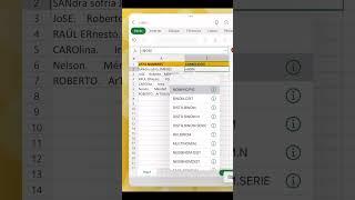 Corregir nombres propios en Excel #excel #excelymas #mvpbuzz ￼
