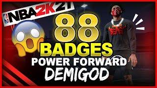 Power Forward With 88 Badges! - NBA 2k21 Next Gen - Best Build Scoring Machine