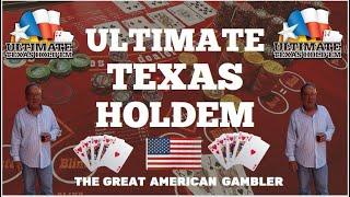 Ultimate Texas Holdem From The El Cortez Casino in Las Vegas, Nevada! Steady As A Rolex!!