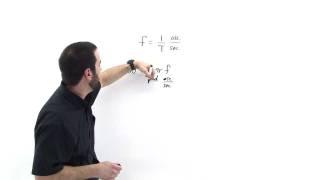 Frequency vs Angular Frequency