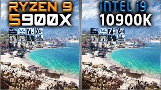 Ryzen 9 5900X vs Intel i9 10900K Benchmarks – 15 Tests 