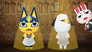 Cat On The Ceiling Ankha feat Lucky (ACNH version)