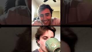 Michael Cimino and George Sear Instagram livestream 20 May 2021