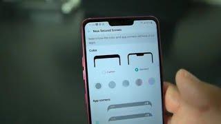 LG G7 ThinQ-Notch Settings-YOU CAN HIDE NOTCH ONLY ON LG APPS