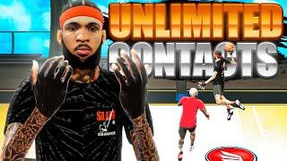 100 DRIVING DUNK + 100 VERTICAL = UNLIMITED CONTACTS!! (NBA 2K22)