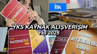 YKS 2025 İLK KAYNAK ALIŞVERİŞİM | +bol bol yorum