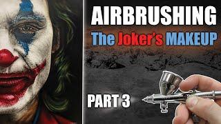 Learn how to Airbrush / Paint the Joker : Part 3