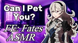  Corrin Pets You to Sleep  Fire Emblem ASMR [Hair Brushing, Petting, Crickets]