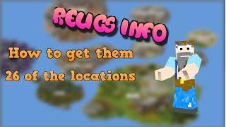 NEW Skyblock relics/archaeologist quest! ¦¦ (26 of the locations, how to get them.