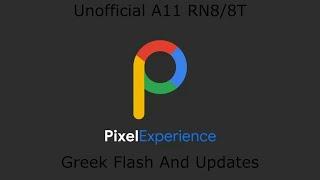 Εγκατασταση Pixel Experience Rn8/8T ΑΝΕΠΙΣΗΜΗ Α11 20210109